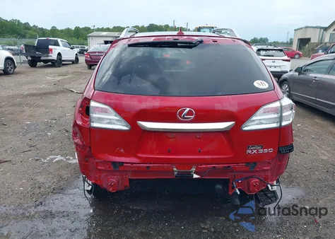 2011 Lexus Rx 350 from USA, damaged, VIN 2T2BK1BA1BC107254
